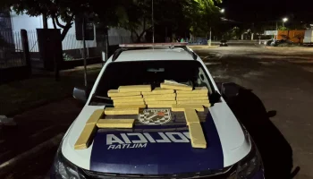 Entorpecentes apreendidos em Ivinhema — Foto: Entorpecentes apreendidos em Ivinh