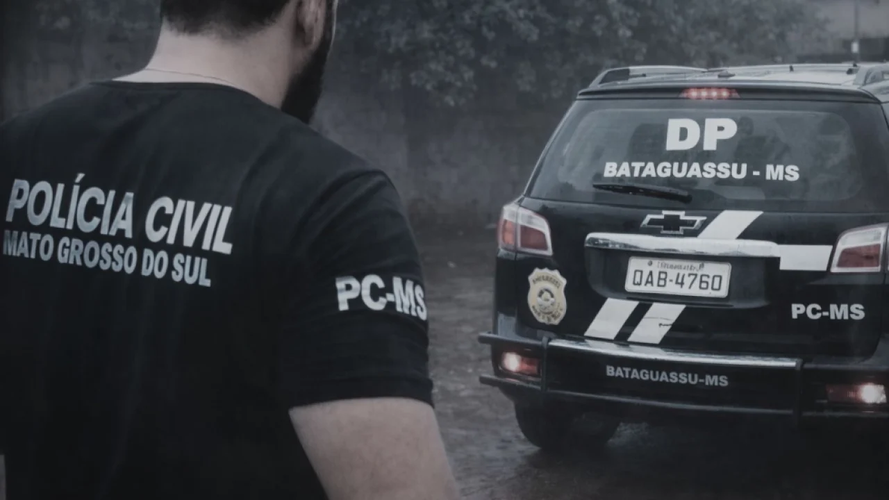 Momento da prisão do suspeito — Foto: Momento da prisão do suspeito - Foto: Polí