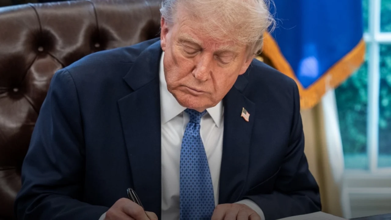 O presidente dos EUA, Donald Trump — Foto: O presidente dos EUA, Donald Trump -