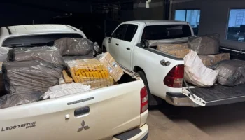 PF apreende cerca de uma tonelada de maconha em Ponta Porã - Foto: PF/Divulgação