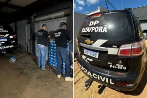 Polícias Civil e Militar recuperaram 384 caixas de cerveja furtadas após tombame