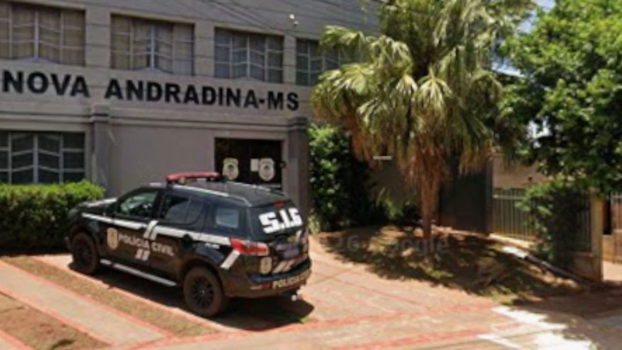 1ª Delegacia de Polícia Civil de Nova Andradina. (Foto: Reprodução, Google Maps)