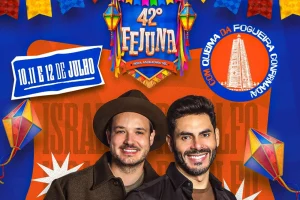 Israel & Rodolffo entre as atrações confirmadas — Foto: Israel & Rodolffo entre