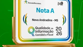 Foto: Nova Andradina alcança classificação máxima em indicador do Tesouro Nacion