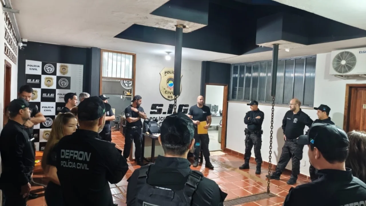 Foto: Polícia Civil cumpriu 12 mandados em três estados durante operação contra