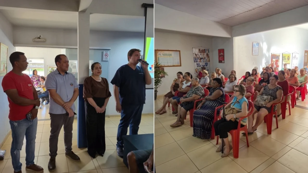 Foto: Taquarussu reforça atendimento a pacientes com hipertensão e diabetes