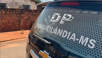 Foto: Polícia Civil de Anaurilândia cumpriu prisão cautelar de suspeito após mes