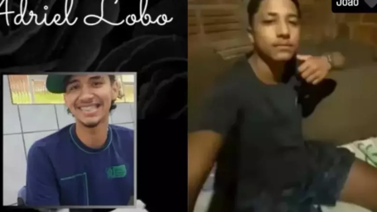 Foto: Dois adolescentes, identificados como Adriel Fernandes Gustavo Lobo, de 15