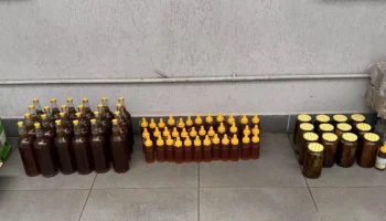 Foto: Carga com cerca de 250 kg de mel irregular é apreendida em Campo Grande -