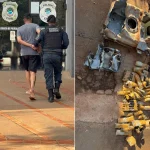 Droga foi encontrada escondida em compartimentos ocultos no tanque de combustíve