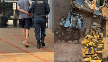 Droga foi encontrada escondida em compartimentos ocultos no tanque de combustíve