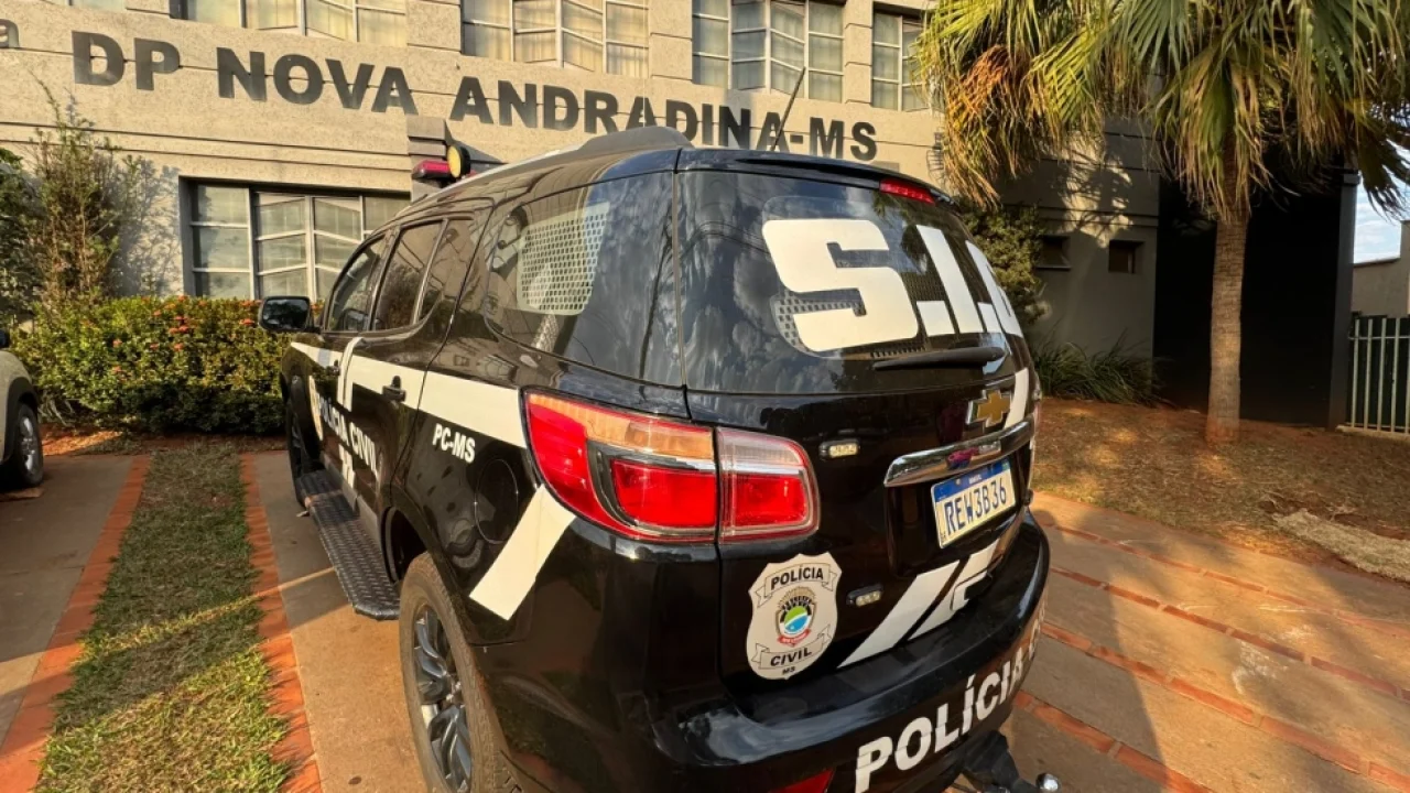 Delegacia de Polícia Civil de Nova Andradina — Foto: Delegacia de Polícia Civil