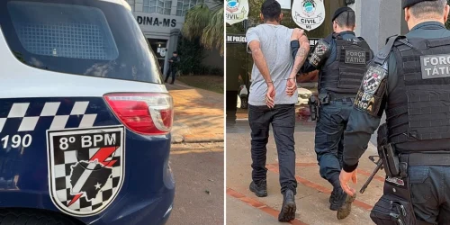 Força Tática realizou a prisão de jovem no bairro Austrílio Capilé após mandado