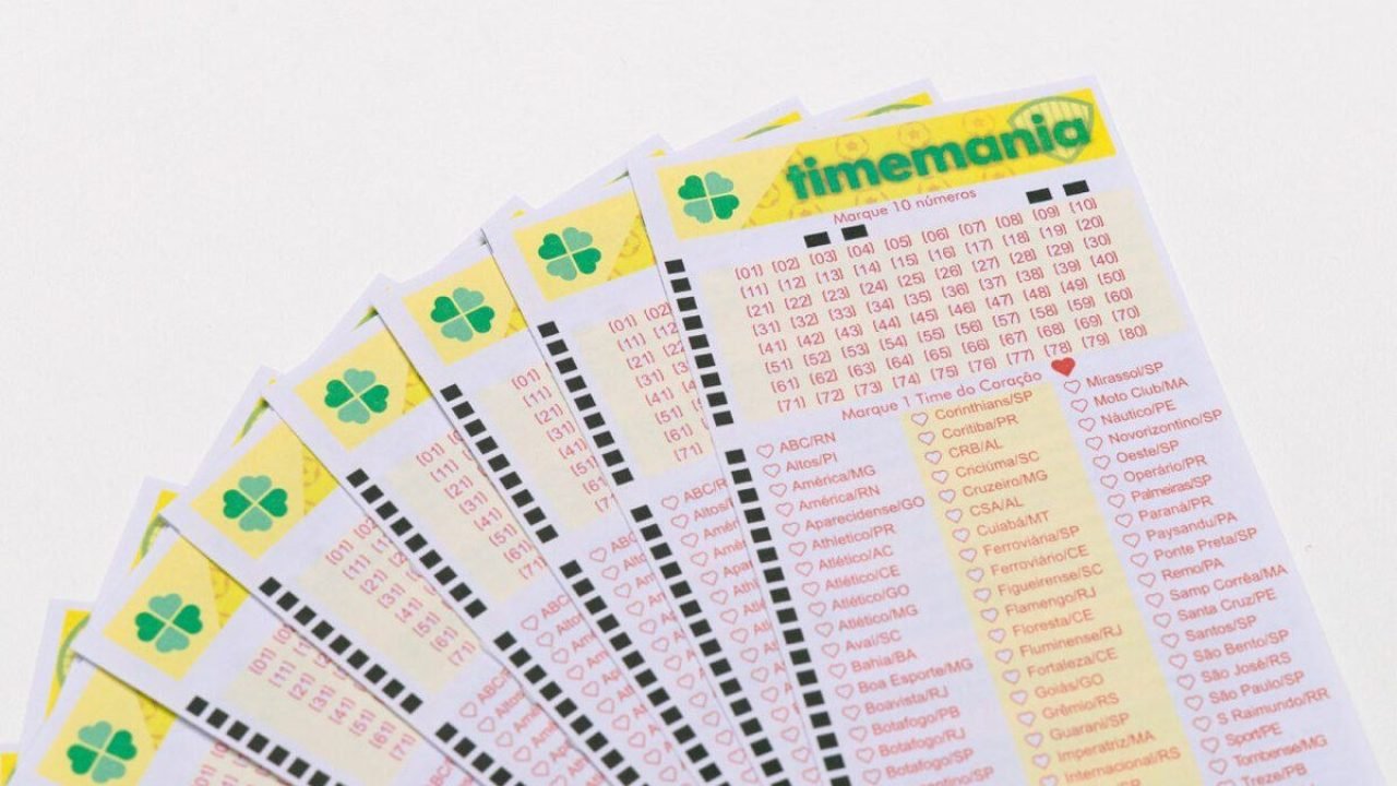Jogos acumulados da loteria: Timemania sorteará R$ 61 milhões