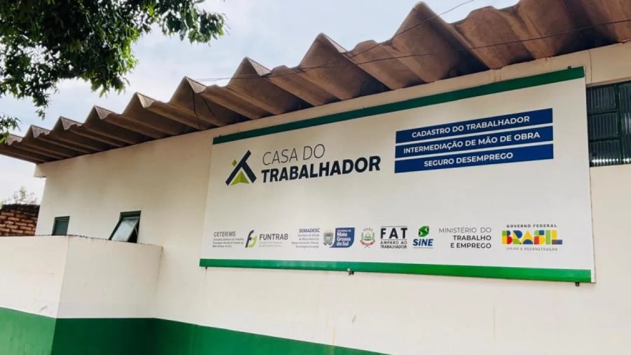 Foto: Casa do Trabalhador em Batayporã - Foto: Prefeitura de Batayporã