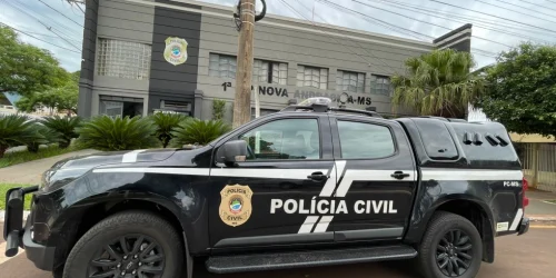 Foto: Delegacia de Polícia Civil de Nova Andradina - Foto: Jornal da Nova