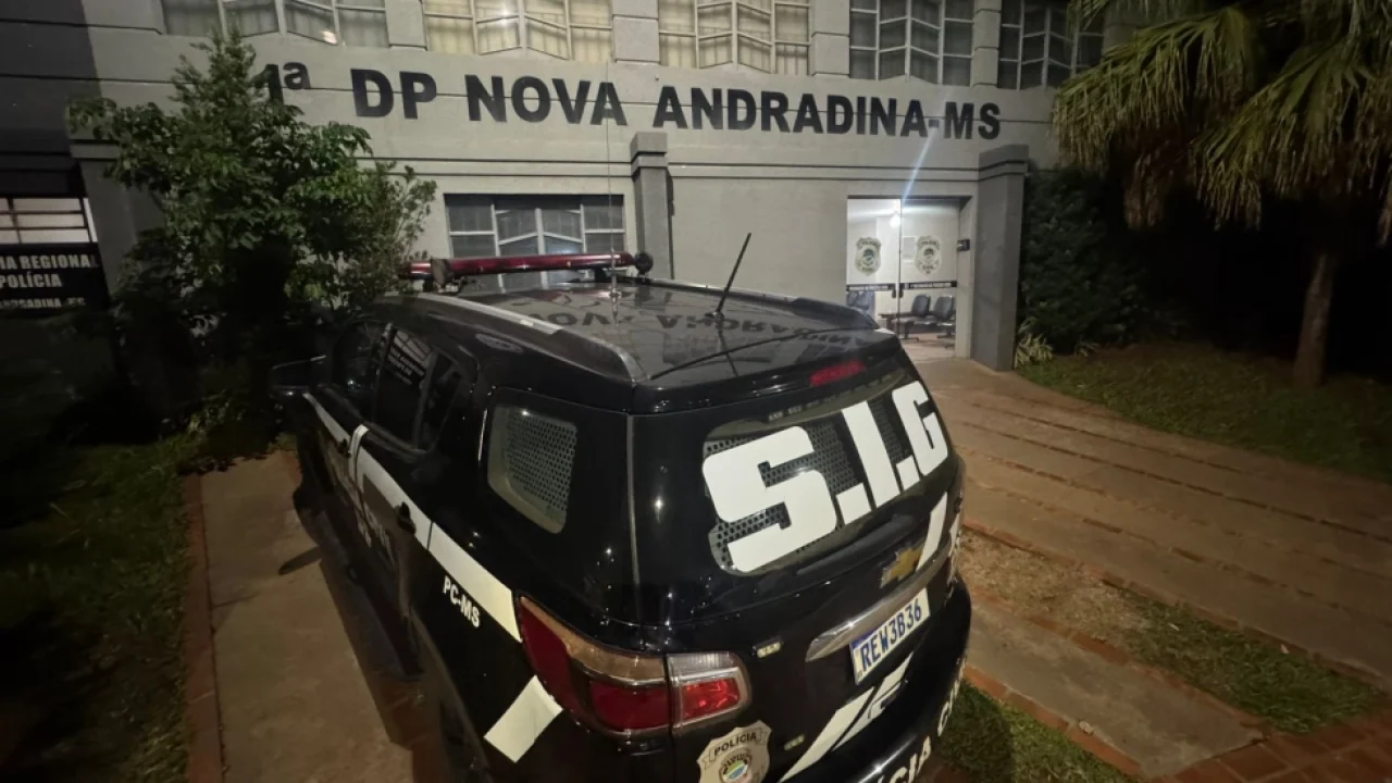 Foto: Delegacia de Polícia Civil de Nova Andradina - Foto: Jornal da Nova