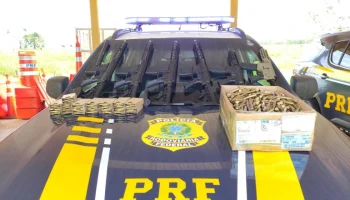 Foto: Apreensão ocorrida em Bataguassu no ano passado - Foto: Arquivo/Polícia Ro