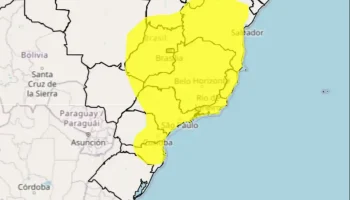 Mapa do Inmet - Foto: Reprodução