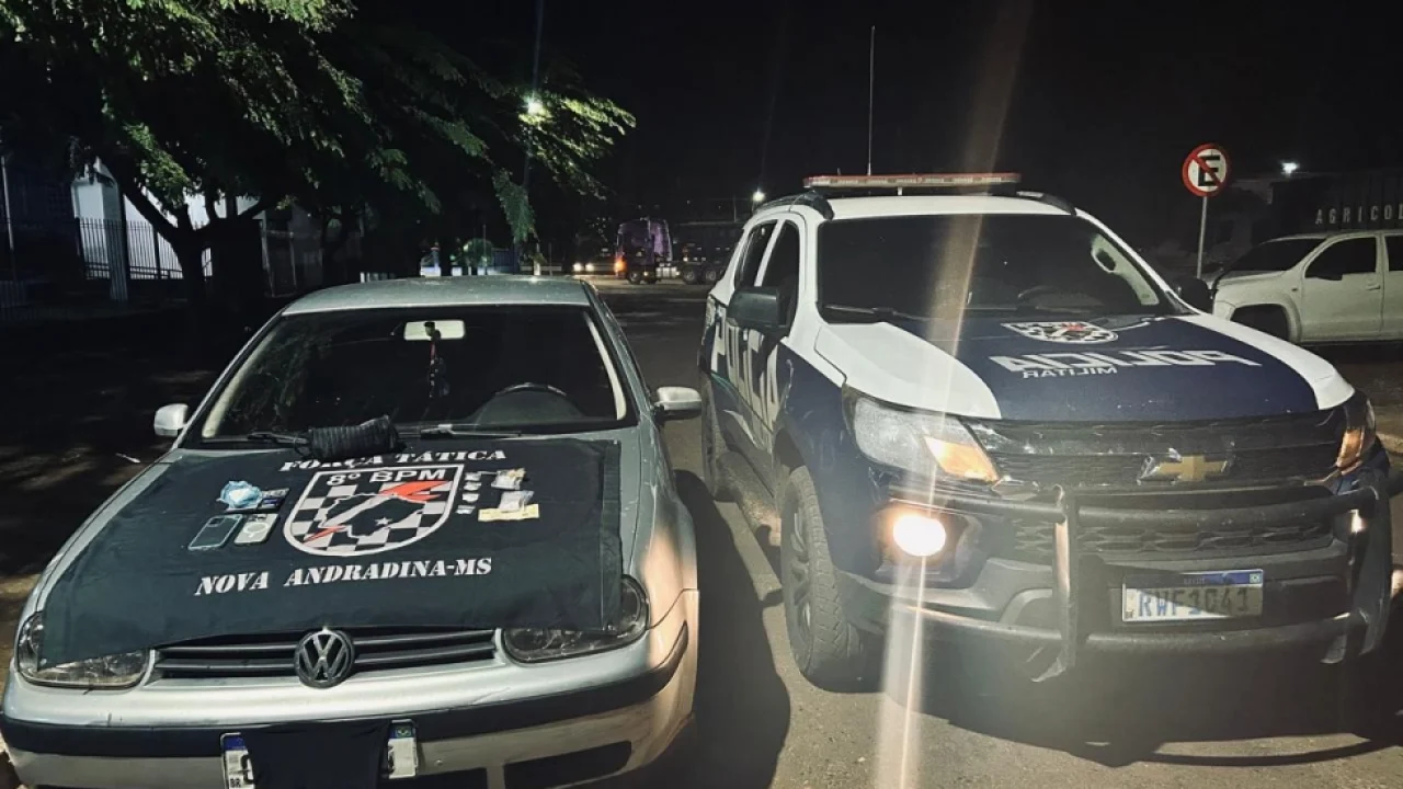 Força Tática atuou em ocorrência de tráfico de drogas na noite desta quarta-feir