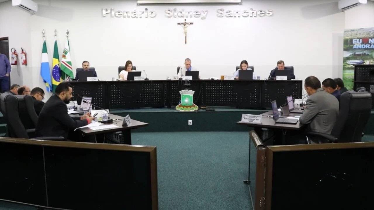 Foto: Plenário da Câmara - Foto: Câmara de Nova Andradina