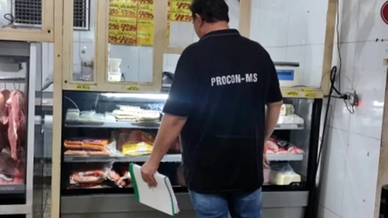 Operação do Procon — Foto: Operação do Procon - Foto: Cenário MS