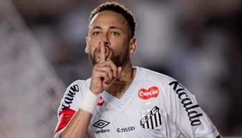 Neymar jogando pelo Santos — Foto: Neymar jogando pelo Santos - Foto: Santos FC