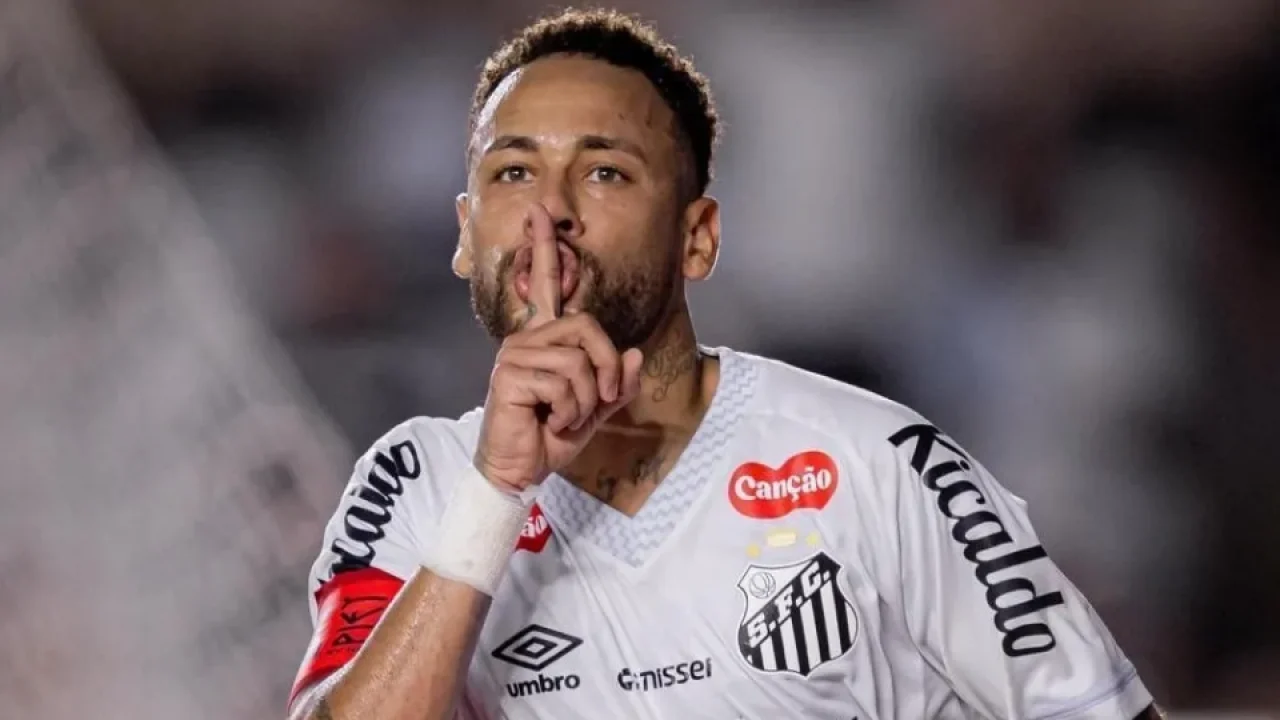 Neymar jogando pelo Santos — Foto: Neymar jogando pelo Santos - Foto: Santos FC