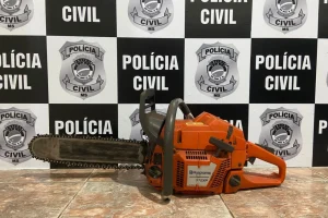 Motosserra furtada em alojamento coletivo foi recuperada por investigadores da S
