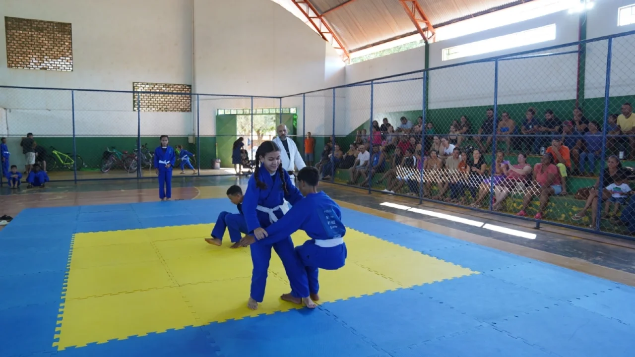 Foto: Festival Interno fortalece projeto de judô em Batayporã - Foto: Prefeitura