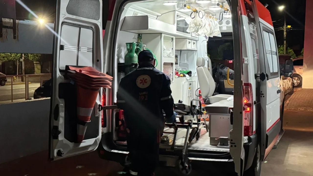 Foto: Samu atendeu a ocorrência - Foto: Jornal da Nova