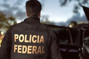 PF (Polícia Federal) durante operação. (Foto: Divulgação, Polícia Federal)