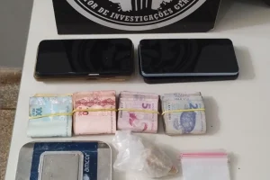 Investigadores da SIG apreenderam drogas, dinheiro e balanças durante nova etapa