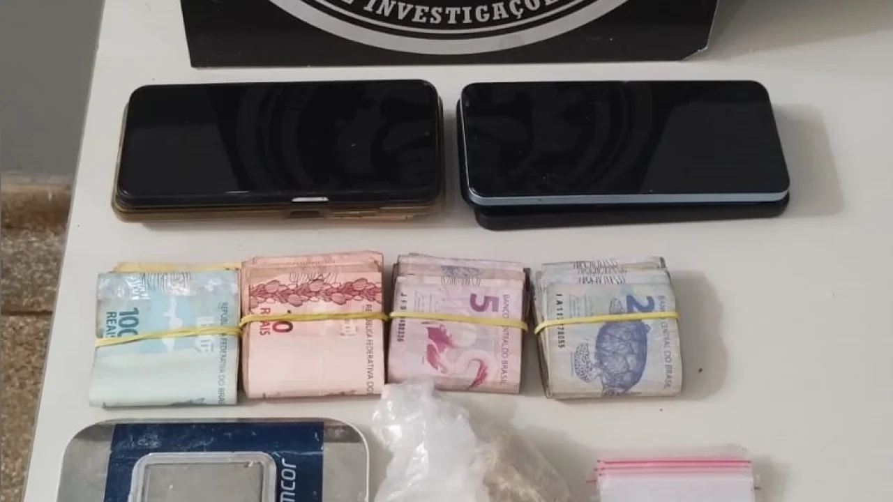 Investigadores da SIG apreenderam drogas, dinheiro e balanças durante nova etapa