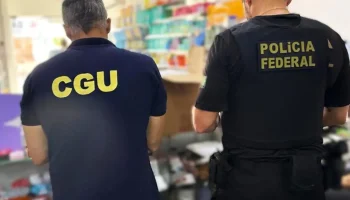 Agentes da CGU e da PF. (Foto: PF/Divulgação)