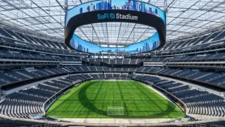 SoFi Stadium, em Inglewood, nos arredores de Los Angeles, na Califórnia, nos Est