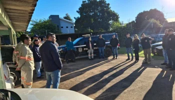 Equipes da Polícia Civil, Perícia Criminal e Energisa atuaram em operação contra
