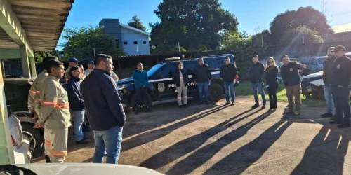 Equipes da Polícia Civil, Perícia Criminal e Energisa atuaram em operação contra