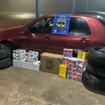 Foto: Mercadoria apreendida - Foto: Polícia Militar Rodoviária/Divulgação