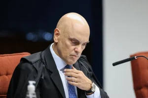 O ministro do Supremo Tribunal Federal (STF) Alexandre de Moraes — Foto: O minis