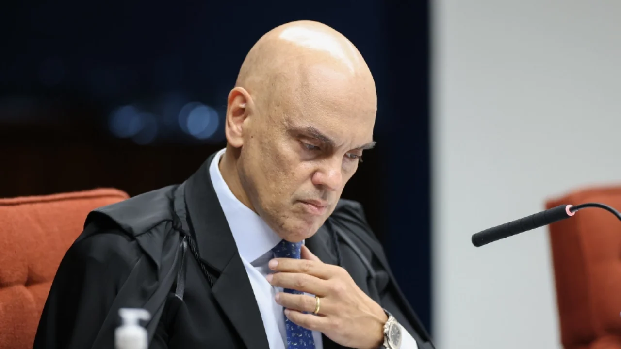 O ministro do Supremo Tribunal Federal (STF) Alexandre de Moraes — Foto: O minis