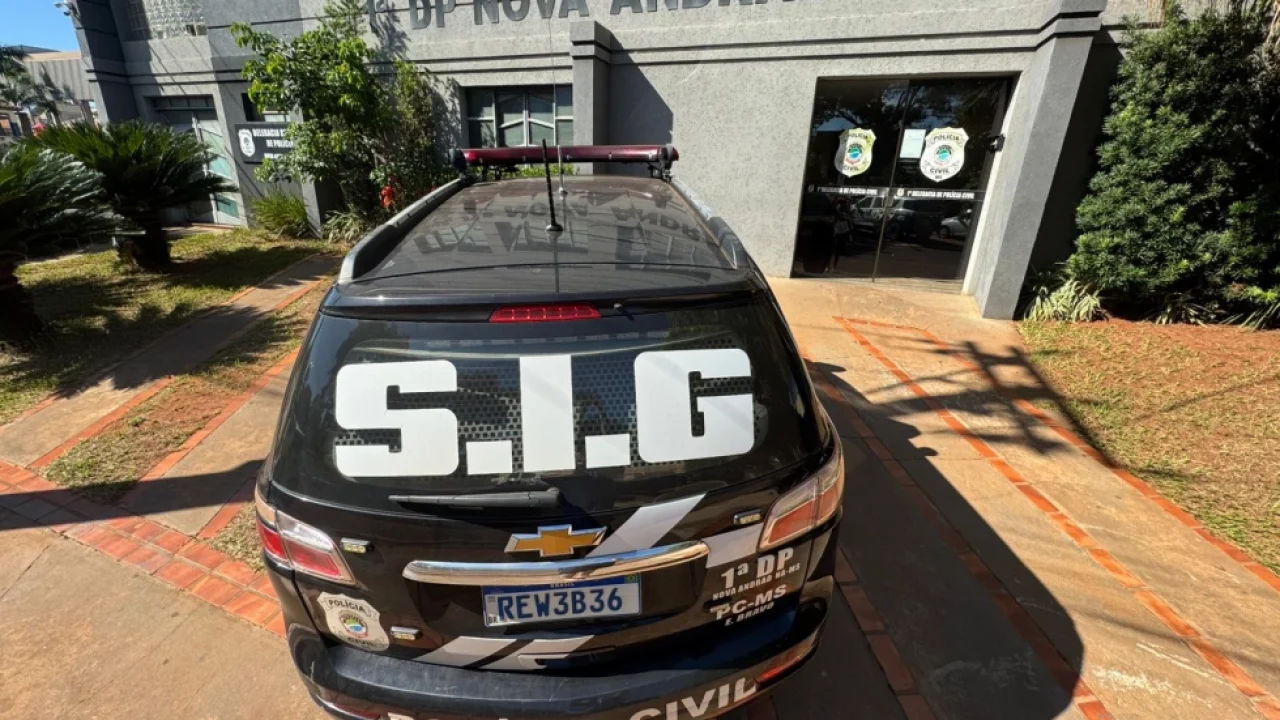 Foto: Delegacia de Polícia Civil de Nova Andradina - Foto: Jornal da Nova
