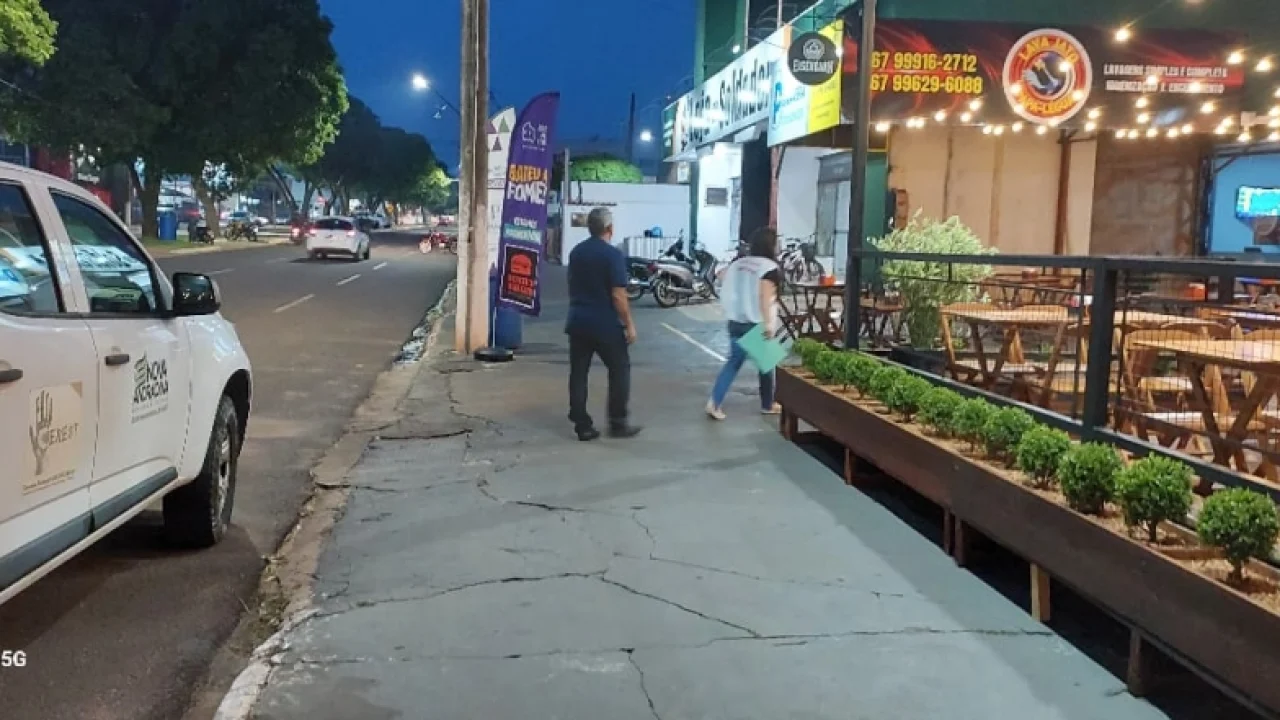 Foto: Vigilância Sanitária retoma fiscalizações noturnas no comércio de Nova And