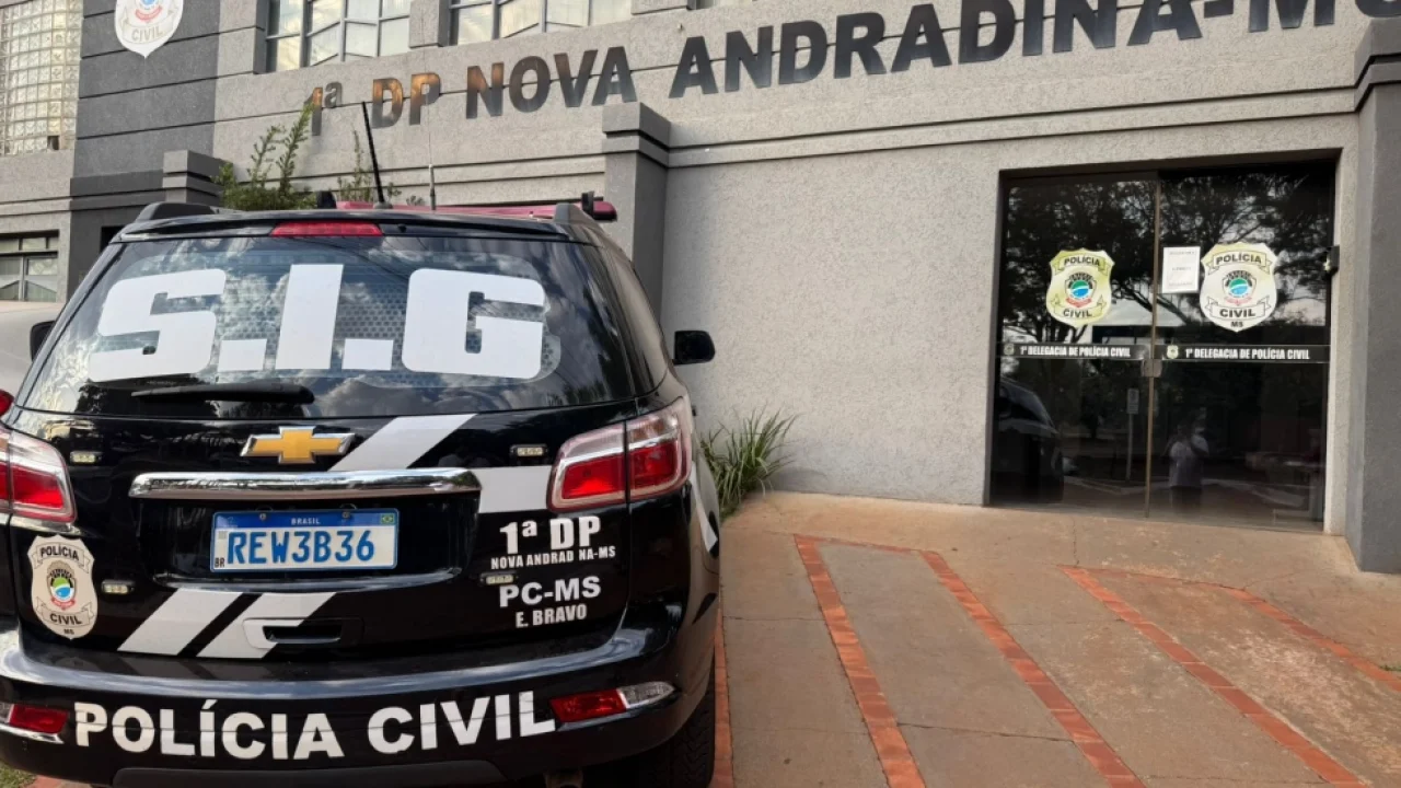 Foto: Delegacia de Polícia Civil de Nova Andradina - Foto: Jornal da Nova