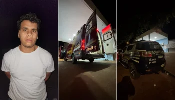 Marcos Vinicius Pereira de Arruda de 22 anos, equipes de socorro e PM no Hospita