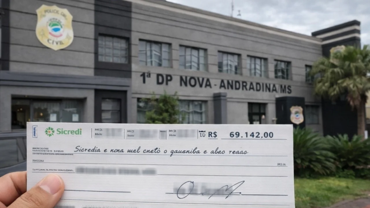 Foto: Caso de suposta clonagem de cheque no valor de R$ 69 mil foi registrado na
