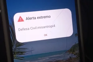 Foto: "Alerta extremo" falso chega a celulares do país; ferramenta é desabilitad