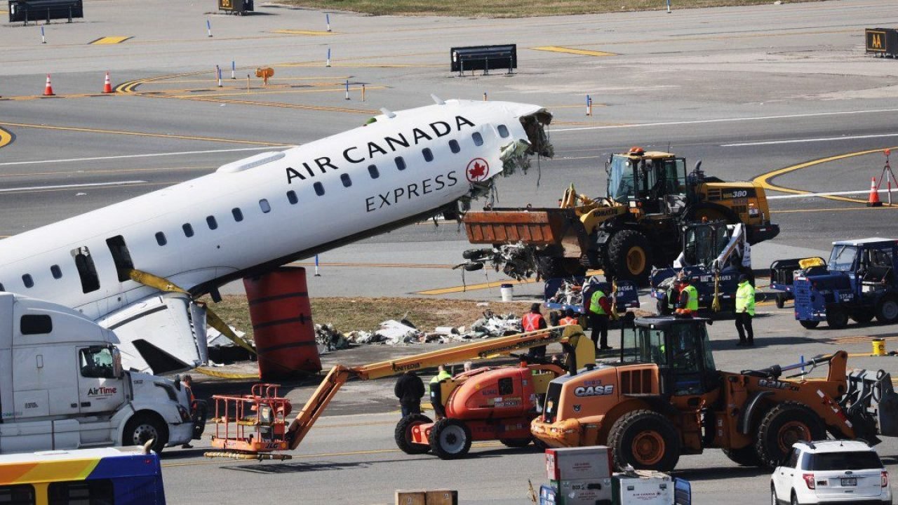 Foto: Aeronave da Air Canada Express SPENCER PLATT / GETTY IMAGES NORTH AMERICA