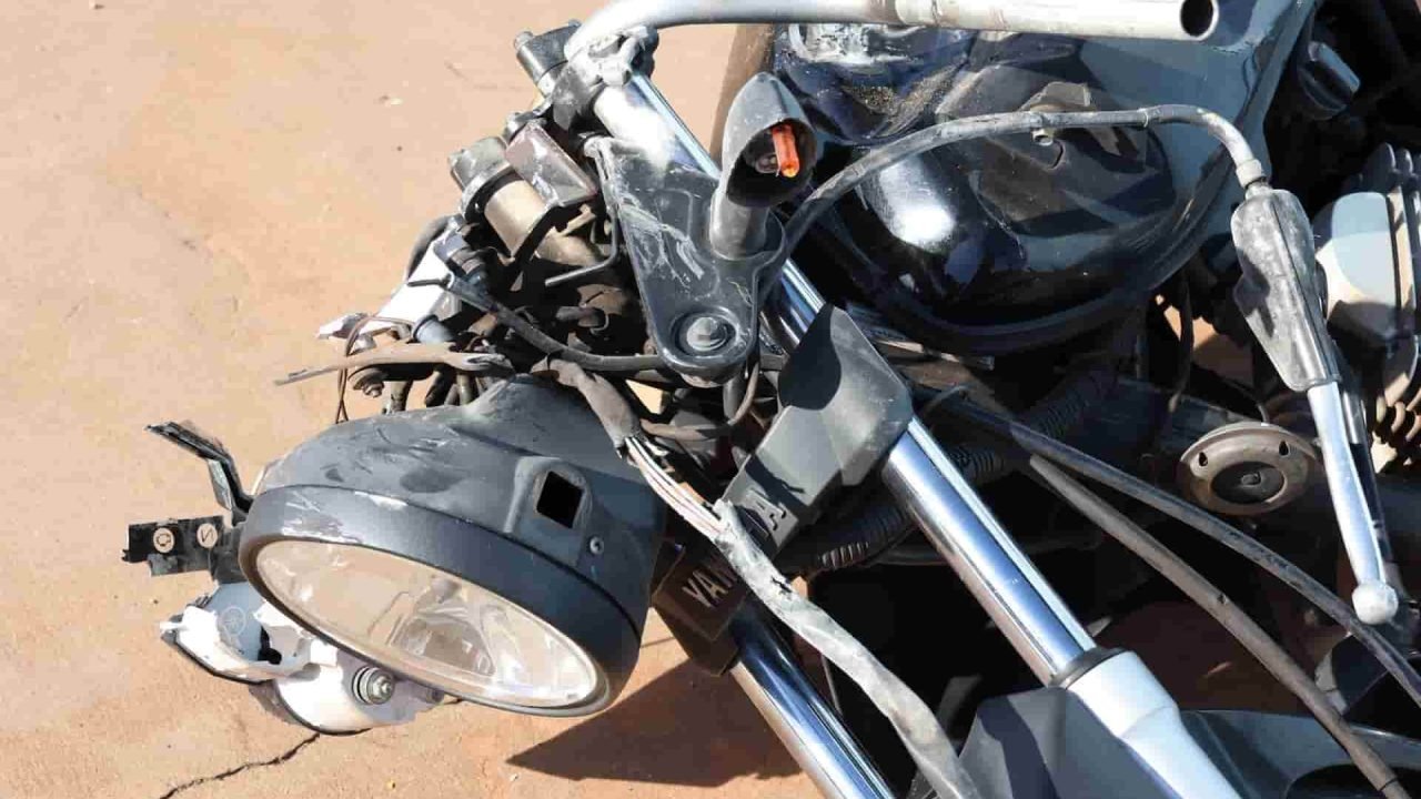 Foto: Acidente envolvendo motociclista – imagem ilustrativa. (Henrique Arakaki,