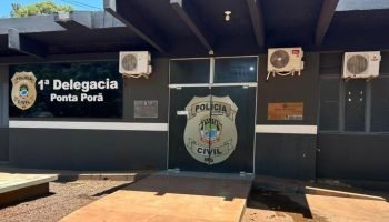 Foto: O caso ficou sob responsabilidade da 1ª Delegacia de Ponta Porã. (Reproduç